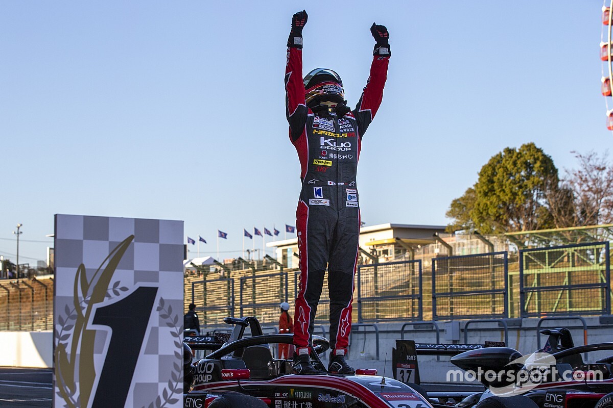 Toyota protege Miyata seals Super Formula Lights title