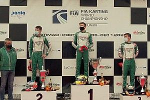 Pedro Hiltbrand, tercero en el Mundial de karting 2020