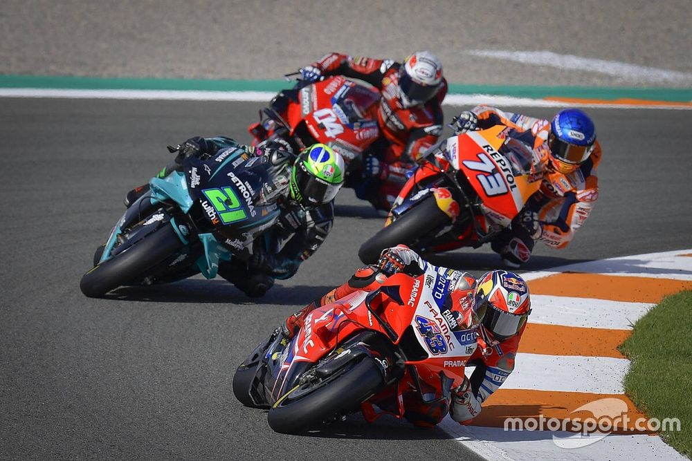 Le problème de Morbidelli ? Une Yamaha qui perd ses forces dans le trafic