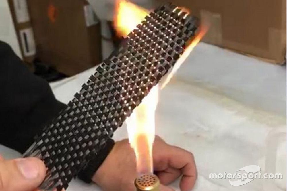 F1: Nanoprom lancia la barriera termica in carbonio