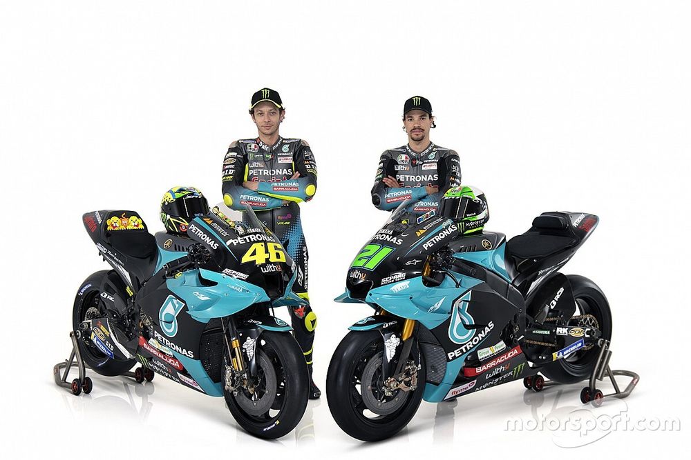 Rossi en Morbidelli gepresenteerd bij Petronas Yamaha SRT