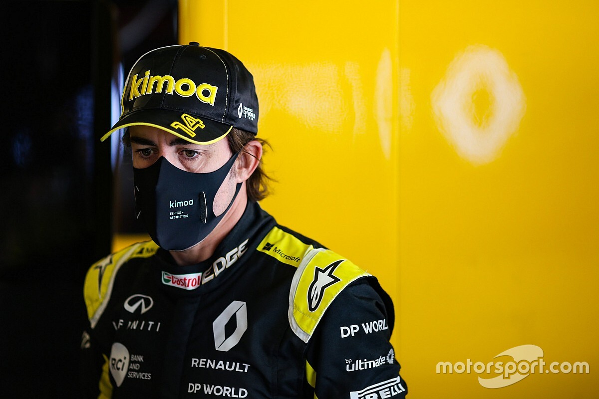 F1復帰のアロンソ、テストには参加とCEOが認める。2月中旬に上あご骨折の負傷