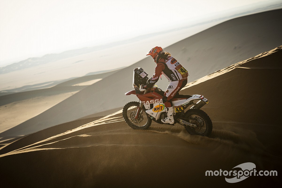 Laia Sanz empieza a encontrarse en el Dakar 2021