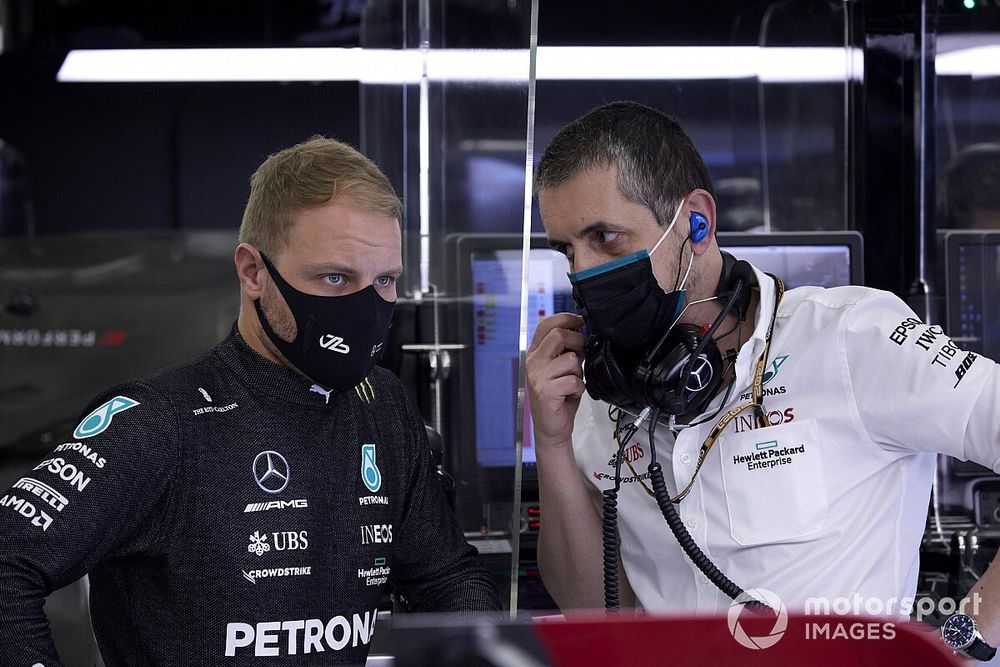 Valtteri Bottas, Mercedes in the garage