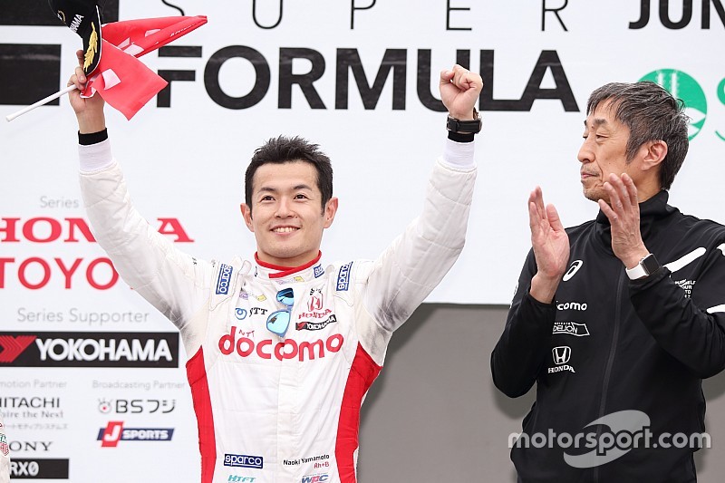 今季初優勝の山本尚貴「逃げ切るレースをしようと思っていた」