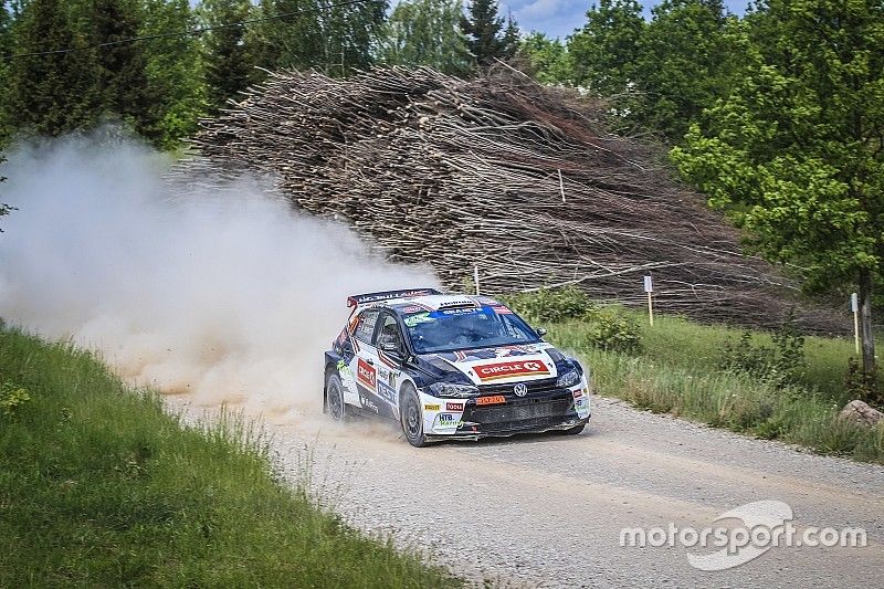 Oliver Solberg, Aaron Johnston, Volkswagen Polo R5, Rally Liepaja, FIA ERC