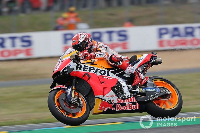 Qualifs - Márquez triomphe des éléments devant un trio de Ducati