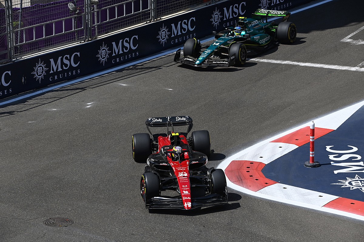 Положение в общем зачете Формулы 1 после спринта в Баку