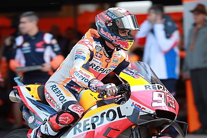 Márquez: “Lo primero que he notado al probar el deflector es que genera downforce”