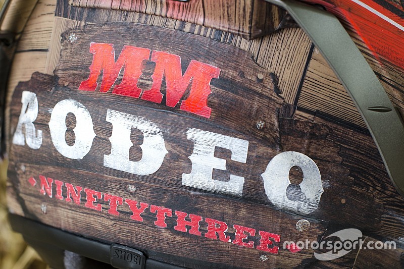 Marquez prepara un casco speciale ispirato al rodeo per Austin