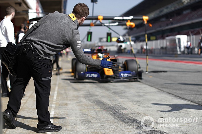 Norris, ilk F1 yarışına sıkı bir şekilde hazırlanıyor
