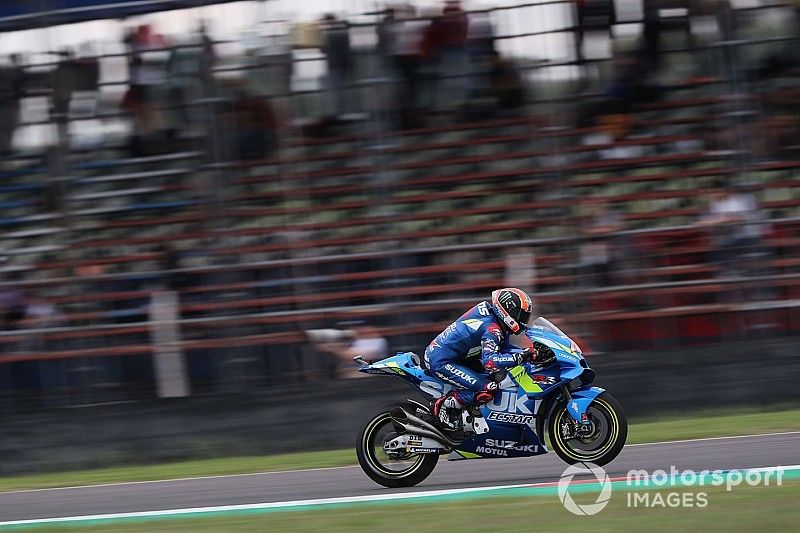Rins, desconcertado por el nivel de Suzuki en Argentina
