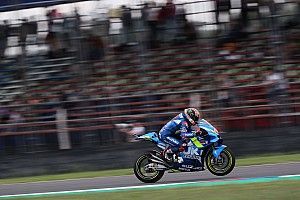 Rins: “La falta de velocidad a una vuelta es una de las debilidades de la Suzuki”