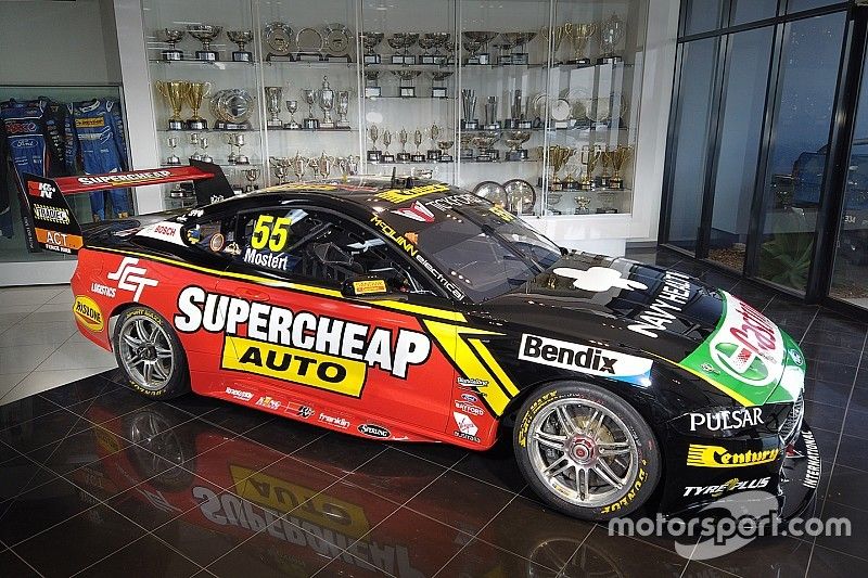 Mostert's Supercars Mustang livery tweaked