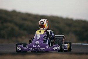 Rafael Câmara lidera final do Mundial de Kart, mas abandona com pneu furado