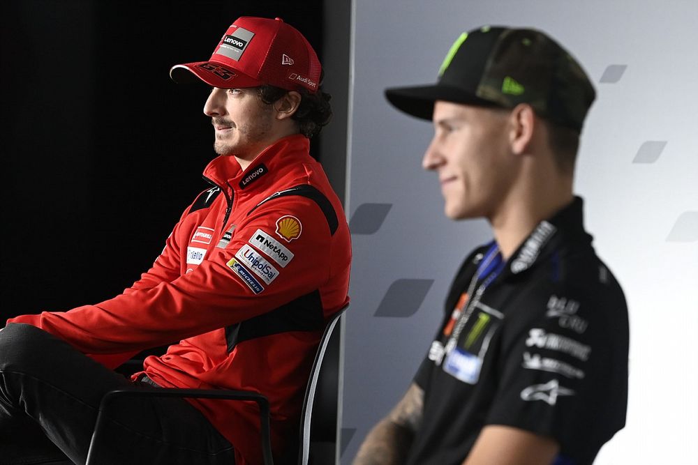 Bagnaia veut finir la saison en se battant contre Quartararo