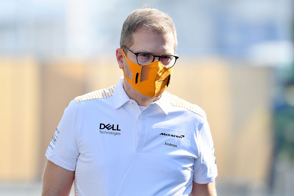 Andreas Seidl, Team Principal, McLaren 