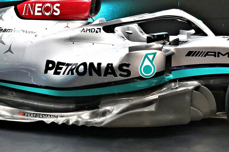 What&rsquo;s behind Mercedes' new wavy-edged F1 design