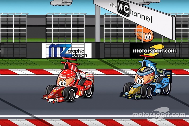 Vídeo: el GP de Japón 2005 de F1, por MiniDrivers