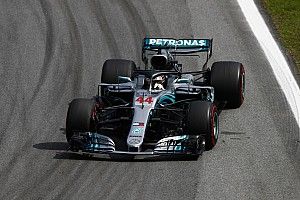 El motor de Hamilton estuvo a punto de fallar en Brasil