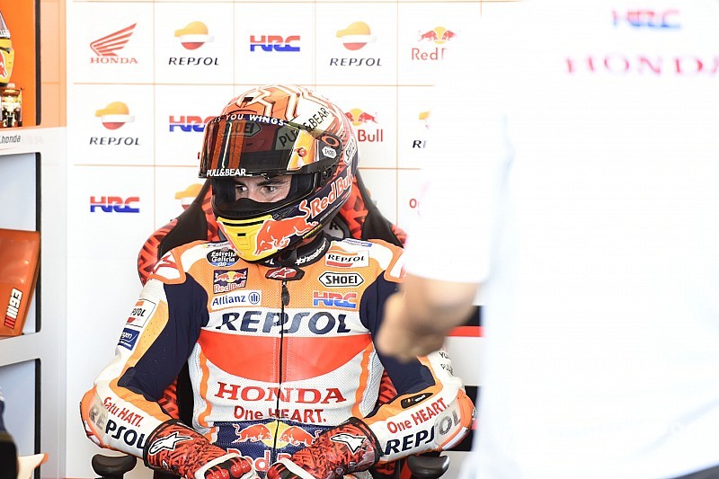 Angriff auf Rossi-Marke: Marquez nach Sturz über 50. MotoGP-Pole "happy"
