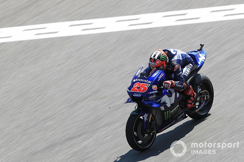 FP1 MotoGP Thailand: Vinales tercepat, Yamaha 1-2