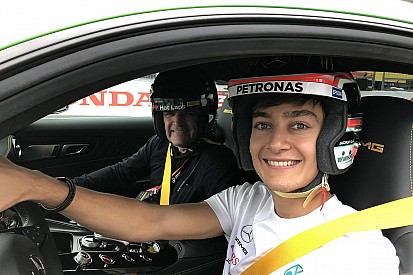 Sampling Suzuka with a future F1 star