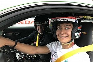 Sampling Suzuka with a future F1 star