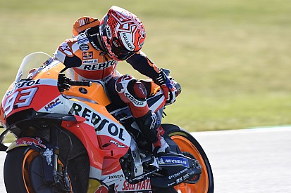 Márquez: “Me siento afortunado, la caída fue muy fea”