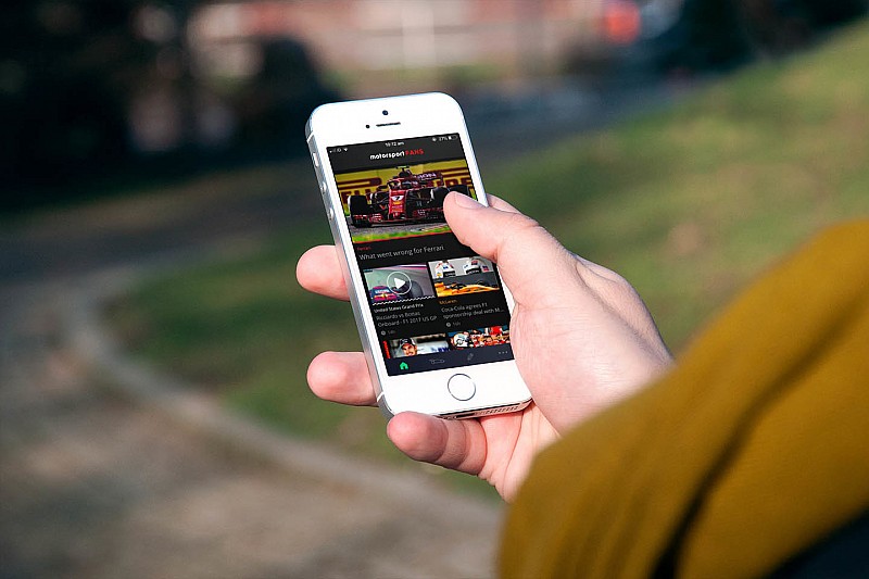 Dê a sua opinião sobre a F1 com o app Motorsport Fans