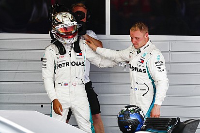 Hamilton: No plans to give win back to Bottas
