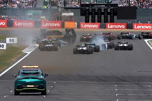 Zhou se libra de una lesión grave tras el accidente en Silverstone