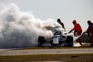 Gasly facing penalties threat after engine fire in FP2