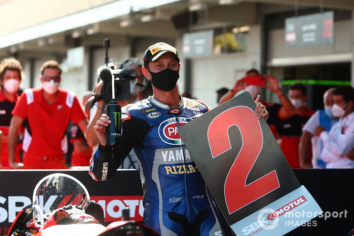 Van der Mark tevreden met podium, prijst Yamaha-talent Gerloff