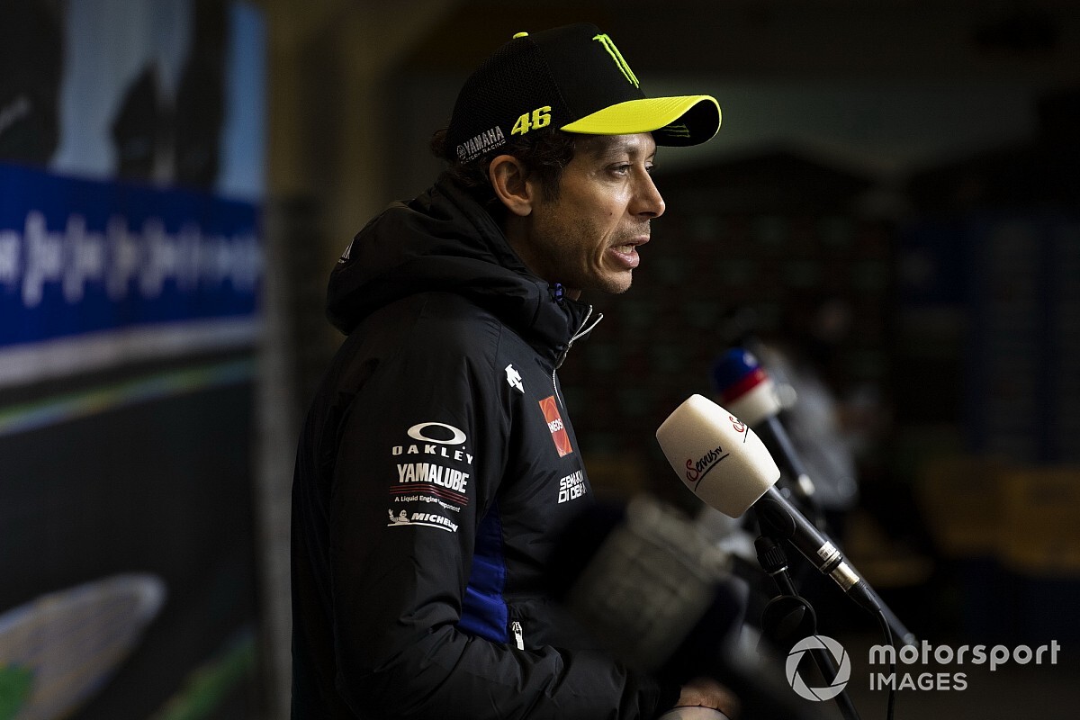 Rossi: “Si me tengo que aislar una semana en Aragón, me tiro por el balcón”
