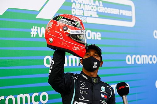 Fotogallery F1: Hamilton vince all'Eifel ed entra nella leggenda!