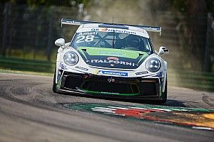 Carrera Cup Italia, Imola: Amati nella tripletta Dinamic in gara 1!
