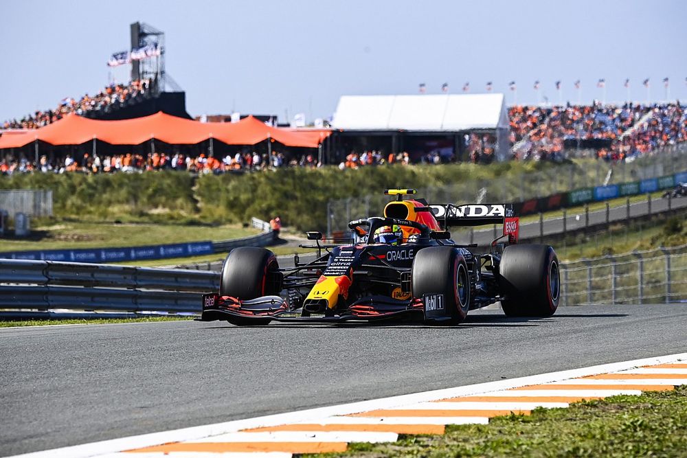 Horner lamenta la "frustrante" eliminación de Pérez en Zandvoort