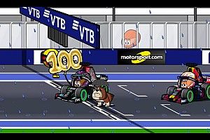 Vídeo: así vivieron los MiniDrivers la locura del GP de Rusia