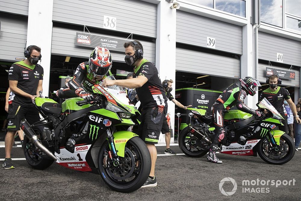 Jonathan Rea, Kawasaki Racing Team WorldSBK, Alex Lowes, Kawasaki Racing Team WorldSBK