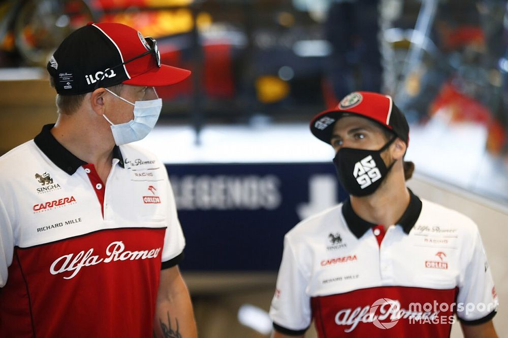 Räikkönen vagy Giovinazzi a viccesebb? (videó)