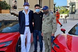 Ferrari: c'era John Elkann alle riprese di Leclerc a Monaco