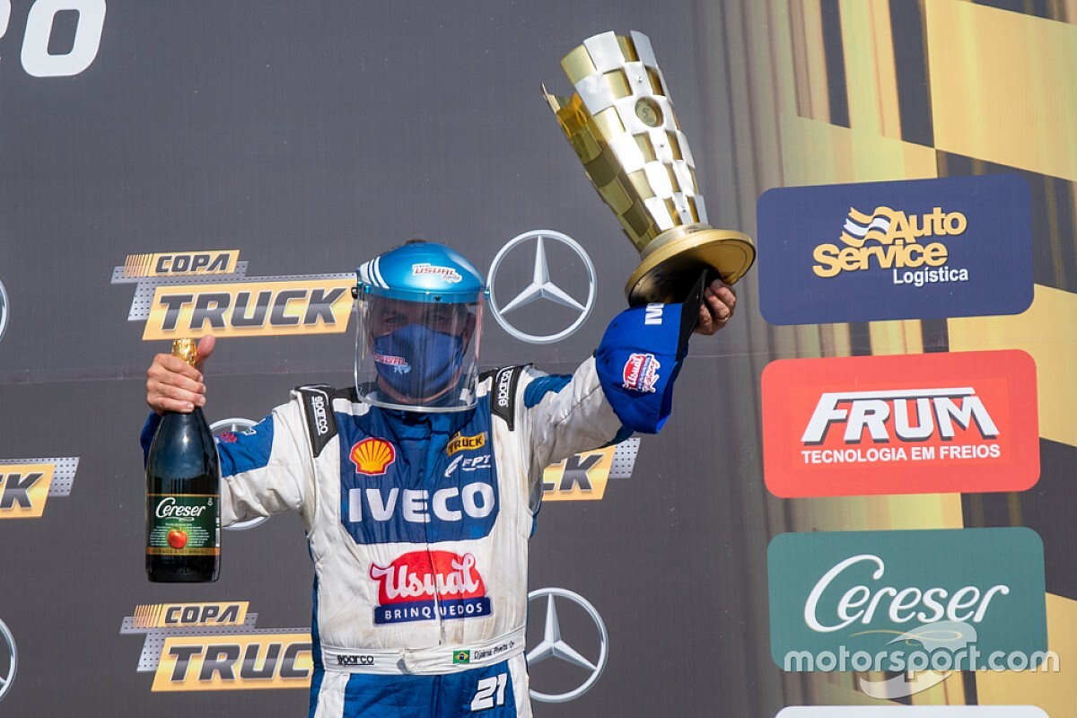 Pivetta conquista terceiro pódio em Goiânia no segundo dia de provas da Copa Truck