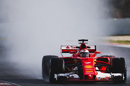 Barcelone, J4 - Räikkönen finit en tête d'une journée pluie peu représentative