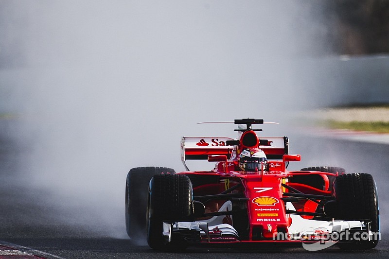 Barcelone, J4 - Räikkönen finit en tête d'une journée pluie peu représentative