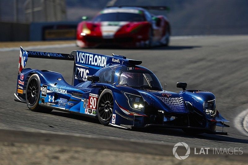 #90 Visit Florida Racing Ligier LMP2: Marc Goossens, Renger van der Zande