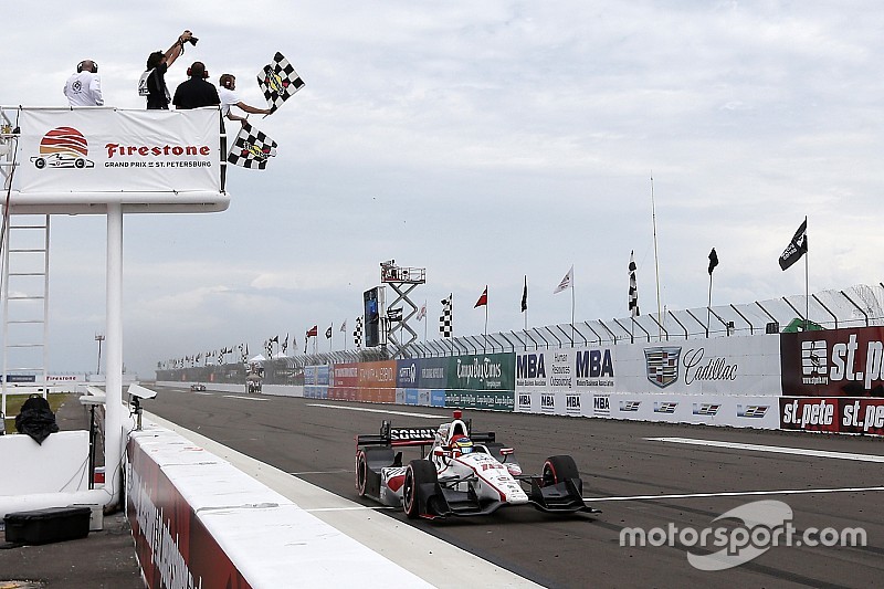 Após largar em último, Bourdais vence em St. Pete