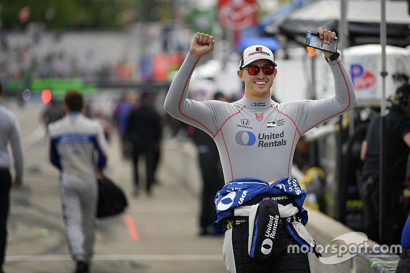 IndyCar Detroit: Rahal op pole voor eerste race Belle Isle