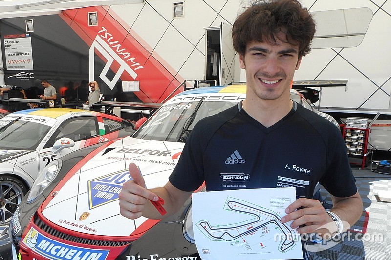 Carrera Cup italia, "a spasso" per Misano con Rovera