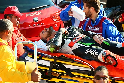 Frattura alla mano per Sykes: salterà il resto del weekend di Portimao